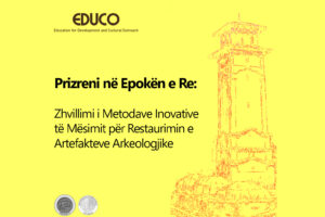 Read more about the article Lansimi i projektit “Prizreni në Epokën e Re: Zhvillimi i Metodave Inovative të Mësimit për Restaurimin e Artefakteve Arkeologjike”